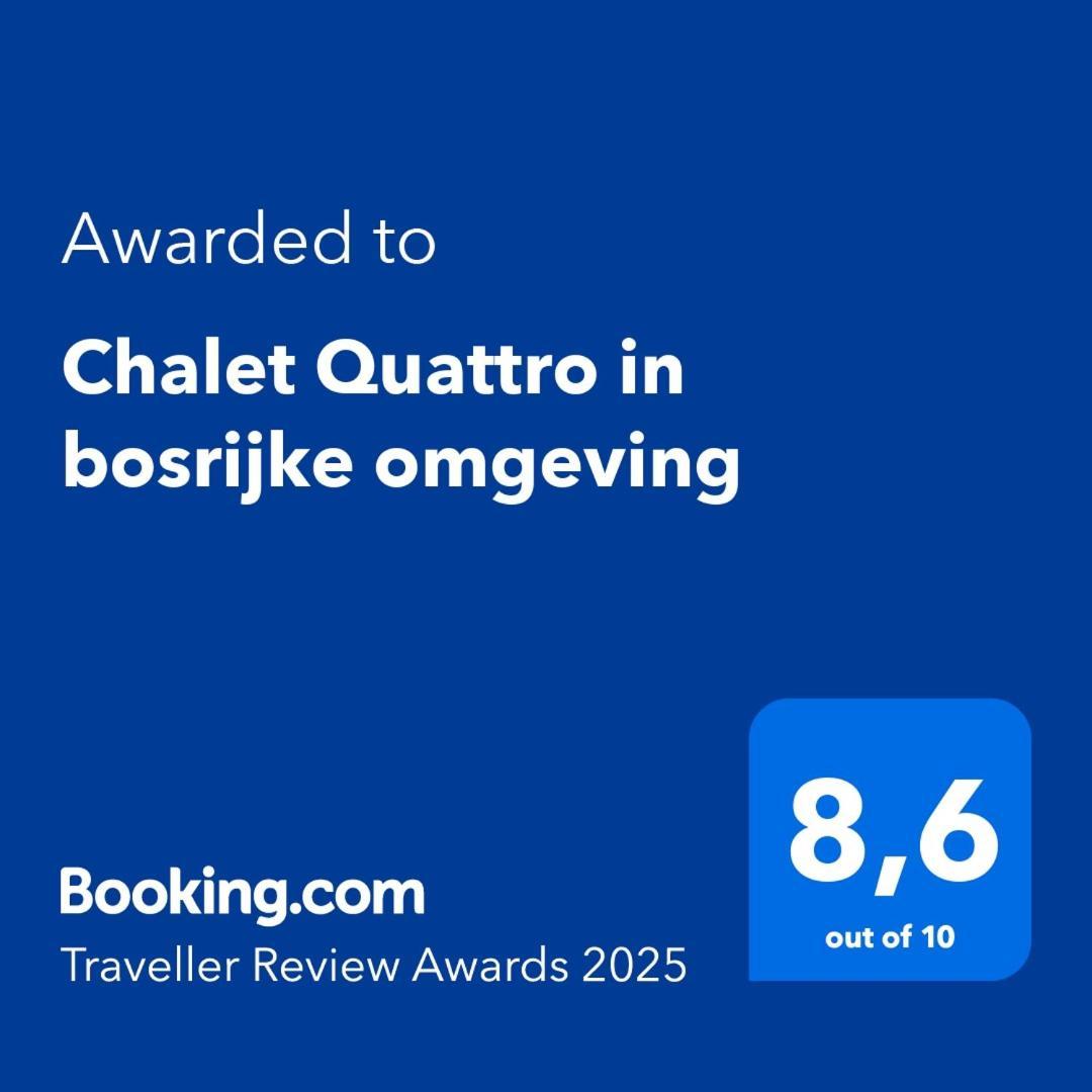 Anloo Chalet Quattro In Bosrijke Omgeving מראה חיצוני תמונה